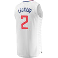 LA.Clippers #2 Kawhi Leonard Supporters Branded Fast Break Replica Jersey  Association Edition White Stitched American Basketball Jersey