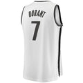B.Nets #7 Kevin Durant Supporters Branded 2019 Fast Break Player Movement Jersey Association Edition White Stitched American Basketball Jersey