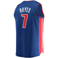 D.Pistons #7 Killian Hayes Supporters Branded 2020 Draft First Round Pick Fast Break Replica Jersey Icon Edition Blue Stitched American Basketball Jersey