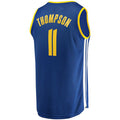 G.State Warriors #11 Klay Thompson Supporters Branded Fast Break Replica Player Jersey Royal Icon Edition Stitched American Basketball Jersey