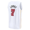 M.Heat #7 Kyle Lowry Supporters Branded 2022-23 Fastbreak Jersey City Edition White Stitched American Basketball Jersey