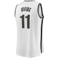 B.Nets #11 Kyrie Irving Supporters Branded 2019 Fast Break Player Movement Jersey Icon Edition White Stitched American Basketball Jersey