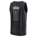 B.Nets #11 Kyrie Irving Supporters Branded 2022-23 Fast Break Player Jersey Black Statement Edition Stitched American Basketball Jersey