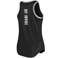 B.Nets #11 Kyrie Irving Supporters Branded Fast Break Tank Jersey Black  Icon Edition Stitched American Basketball Jersey