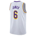 LA.Lakers #6 LeBron James Unisex 2022-23 Swingman Jersey White Association Edition Stitched American Basketball Jersey