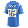 LA.Chargers #82 Richard Rodgers Powder Blue Game Player Jersey Stitched American Football Jerseys