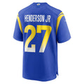 LA.Rams #27 Darrell Henderson Jr. Royal Game Jersey Stitched American Football Jerseys