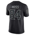 MN.Vikings #84 Randy Moss Black Retired Player RFLCTV Limited Jersey Stitched American Football Jerseys