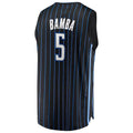 O.Magic #5 Mohamed Bamba Supporters Branded  2019 Fast Break Jersey Stitched American Basketball Jersey