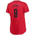 P.Trail Blazers #9 Nassir Little Women's Fast Break Player Jersey Statement Edition Red Stitched American Basketball Jersey