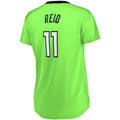 M.Timberwolves #11 Naz Reid Supporters Branded Women's Fast Break Replica Jersey Statement Edition Green Stitched American Basketball Jersey