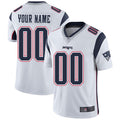 Custom NE.Patriots White Vapor Untouchable Player Limited Jersey Stitched American Football Jerseys