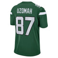 NY.Jets #87 C.J. Uzomah Gotham Green Player Game Jersey Stitched American Football Jerseys