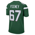 NY.Jets #67 Dan Feeney Gotham Green Game Jersey Stitched American Football Jerseys