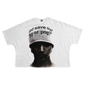 T-Shirt Streetwear Cropped Boxy Tee Unisex Cotton 280 GSM Heavyweight Casual Tee