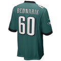P.Eagles #60 Chuck Bednarik Midnight Green Game Retired Player Jersey Stitched American Football Jerseys