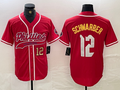 Philadelphia Phillies #12 Kyle Schwarber Red 2024 City Connect Limited Stitched Baseball Jerseys