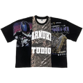 T-Shirt Prime Streetwear Cropped Boxy Tee Cotton 350GSM DTG Print Oversized Fit