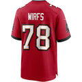 TB.Buccaneers #78 Tristan Wirfs Red Player Game Jersey Stitched American Football Jerseys