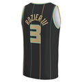 C.Hornets #3 Terry Rozier III Supporters Branded Fastbreak Jersey City Edition Black Stitched American Basketball Jersey