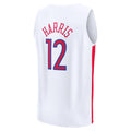 PH.76ers #12 Tobias Harris  Supporters Branded 2022-23 Fastbreak Jersey City Edition White Stitched American Basketball Jersey