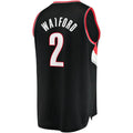 P.Trail Blazers #2 Trendon Watford Supporters Branded 2021-22 Fast Break Replica Jersey Icon Edition Black Stitched American Basketball Jersey