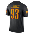 W.Commanders #93 Jonathan Allen Black Alternate Legend Jersey Stitched American Football Jerseys