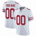 Custom SF.49ers Black Stitched American Football Jerseys