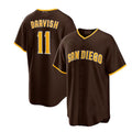 San Diego Padres #11 Yu Darvish Alternate Replica Player Jersey - Brown Baseball Jerseys