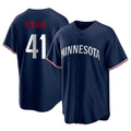 M.Twins #41 Joe Ryan Player Navy Replica Alternate Home Gdoa Stitched Jerseys