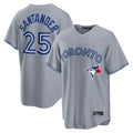 T.Blue Jays #25 Anthony Santander Player Gray Home Limited Stitched Jerseys