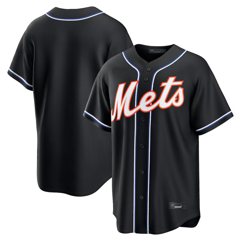 NY.Mets ## Mets Blank Player Fashion Black Out Game Gdoa Stitched Jerseys
