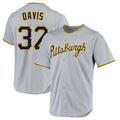 P.Pirates #32 Henry Davis Player Gray Road Home Game Stitched Jerseys