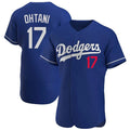 LA.Dodgers #17 Shohei Ohtani Player Royal Limited Elite Home Gdoa Stitched Jerseys