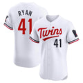 M.Twins #41 Joe Ryan Player White Home Limited Elite Gdoa Stitched Jerseys