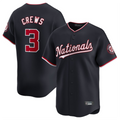 W.Nationals #3 Dylan Crews Player Navy Limited Stitched Jerseys