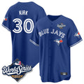 T.Blue Jays #30 Alejandro Kirk Player Royal 2025 World Series Limited Stitched Jerseys