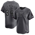 NY.Mets #34 Kodai Senga Player Gray City Connect Limited Gdoa Stitched Jerseys