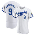 KC.Royals #9 Vinnie Pasquantino Player White Limited Elite Home Game Gdoa Stitched Jerseys