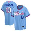 A.Braves #13 Ronald Acun?a Jr. Player 2026 Blue City Connect Stitched Jerseys