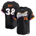 SF.Giants #38 Robbie Ray Player Black 2025 City Connect Home Limited Stitched Jerseys