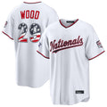 W.Nationals #29 James Wood Player White 2026 All-Star Edition Stars & Stripes Home Game Gdoa250Ys Stitched Jerseys