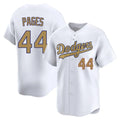 LA.Dodgers #44 Andy Pages Player Gold Collection Limited Home Gdoa Stitched Jerseys