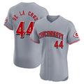 C.Reds #44 Elly De La Cruz Player Gray Limited Elite Home Gdoa Stitched Jerseys