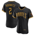 P.Pirates #2 Spencer Horwitz Player Black 2026 City Connect Home Limited Elite Gdoa Stitched Jerseys