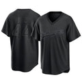 LA.Dodgers #44 Andy Pages Player Black Pitch Fashion T-shirt Gdoa Stitched Jerseys