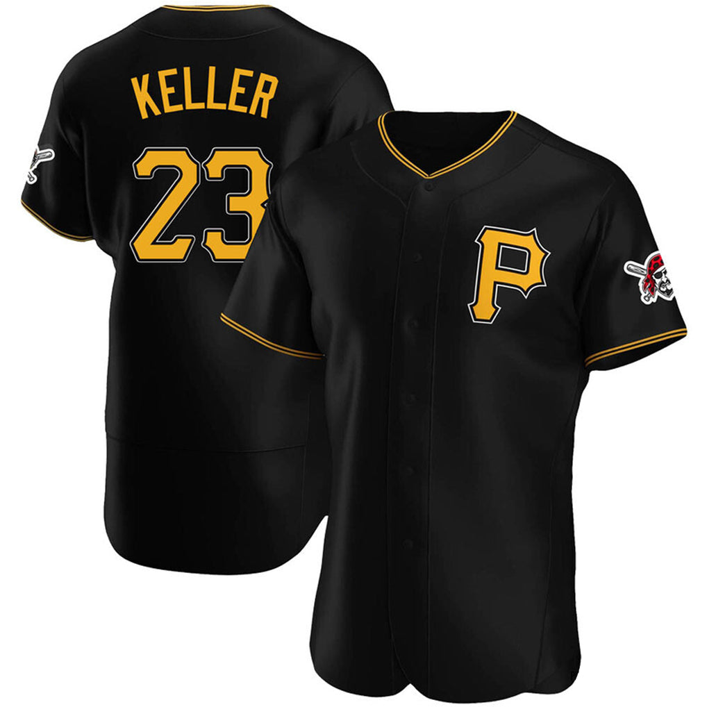 P.Pirates #23 Mitch Keller Player Black Home Limited Elite Stitched Jerseys