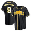 S.Diego Padres #9 Jake Cronenworth Player Black 2026 Fashion Home Stitched Jerseys