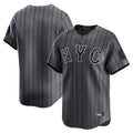 NY.Mets ## Mets Blank Player Gray City Connect Limited Stitched Jerseys