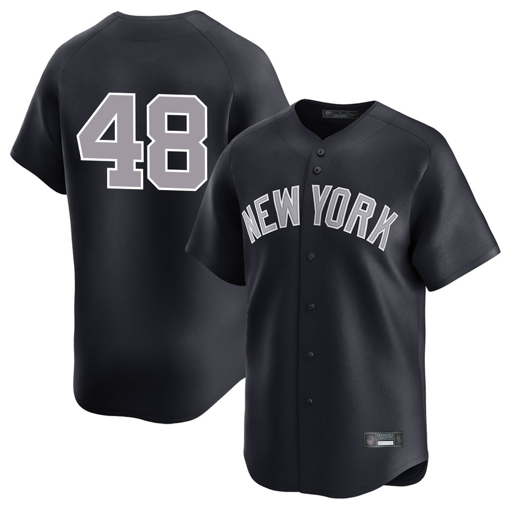 NY.Yankees #48 Paul Goldschmidt Player Navy Limited Game Stitched Jerseys